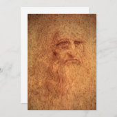 Leonardo da Vinci's Zelfportret, Renaissancekunst (Voorkant / Achterkant)