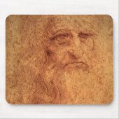 Leonardo da Vinci's Zelfportret, Renaissancekunst Muismat (Voorkant)