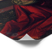 Leonardo DaVinci Annunciation Angel print (Hoek)