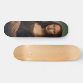 leonardo davinci- mona lisa persoonlijk skateboard (Horizontaal)