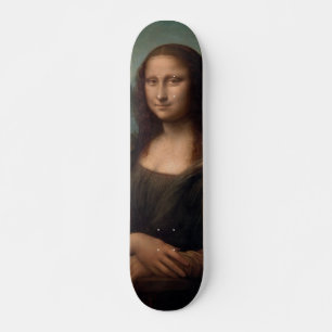 leonardo davinci- mona lisa persoonlijk skateboard