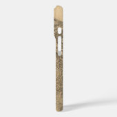 Leonardo DaVinci schetsboek vrouw perkament kunst Case-Mate iPhone Case (Achterkant / Links)