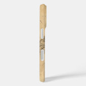 Leonardo DaVinci schetsboek vrouw perkament kunst Case-Mate iPhone Case (Achterkant / Rechts)