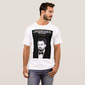 Leonardo Dicaprio quotes T-Shirt (Voorkant volledig)