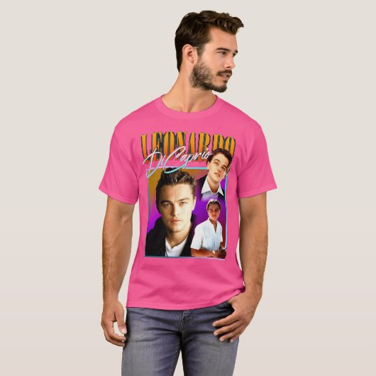 Leonardo Dicaprio T-shirt (Voorkant volledig)