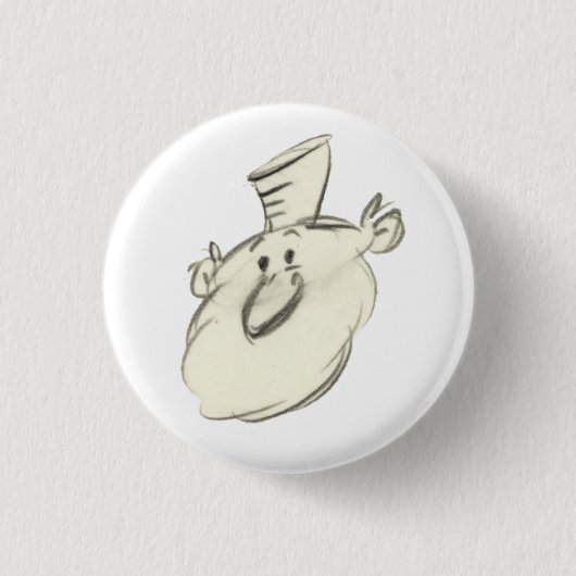 Leonardo - knoop klein ronde button 3,2 cm (Voorkant)