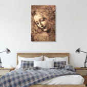 Leonardo La Scapigliata Renaissanceschilderij op c Canvas Afdruk (Insitu (Slaapkamer))