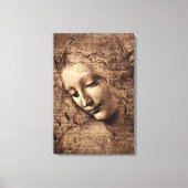 Leonardo La Scapigliata Renaissanceschilderij op c Canvas Afdruk (Voorkant)