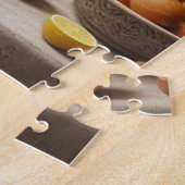 Leonardo maakt diner voor Mona Lisa Legpuzzel (Zijkant)