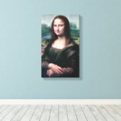 Leonardo Mona Lisa Canvas Afdruk (Insitu (Houten vloer))
