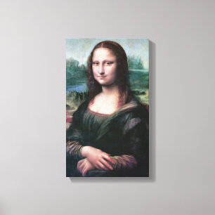 Leonardo Mona Lisa Canvas Afdruk