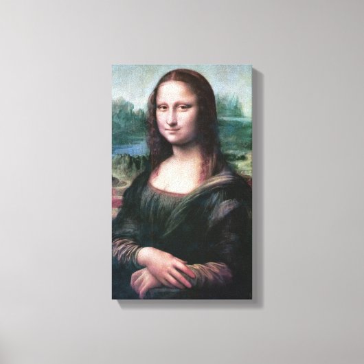 Leonardo Mona Lisa Canvas Afdruk (Voorkant)