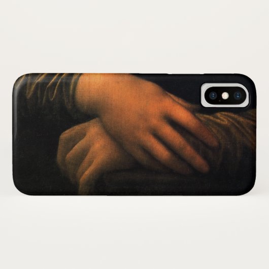 Leonardo Mona Lisa Hands Case-Mate iPhone Case (Achterkant (horizontaal))