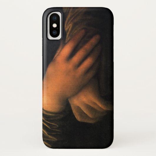 Leonardo Mona Lisa Hands Case-Mate iPhone Case (Achterkant)