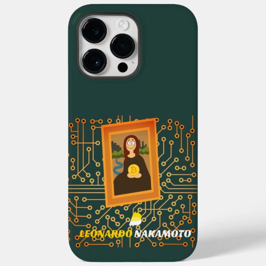 Leonardo Nakamoto Case-Mate iPhone Case (Achterkant)