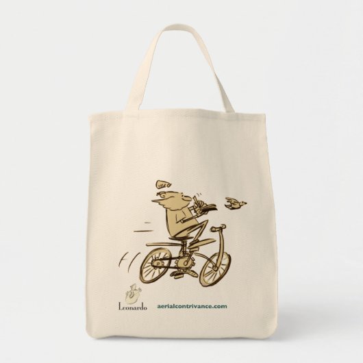 Leonardo - Organic Grocery Tas (Voorkant)