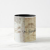 Leonardo over kunst mok (Midden)