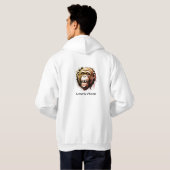 Leonardo Phoenix Monkey – Een grillige fusie Hoodie (Achterkant volledig)