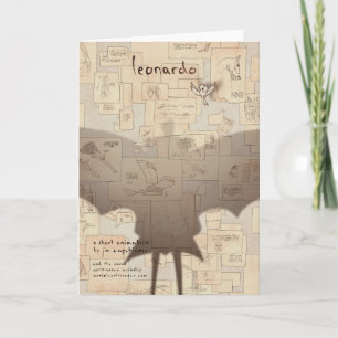 Leonardo- posterkunst door Valentin Fischer Kaart