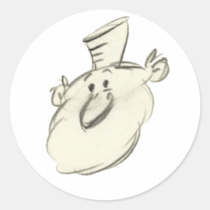 Leonardo Ronde Sticker