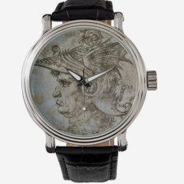 Leonardo’s Helmeted Warrior eWatch Horloge