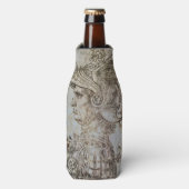 Leonardo’s Helmeted Warrior Flesjeskoeler (Fles Voorkant)