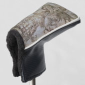 Leonardo’s Helmeted Warrior Golfheadcover (3/4 voorkant)