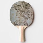 Leonardo’s helmvogel Ping Pong Paddle Tafeltennisbatje (Voorkant)