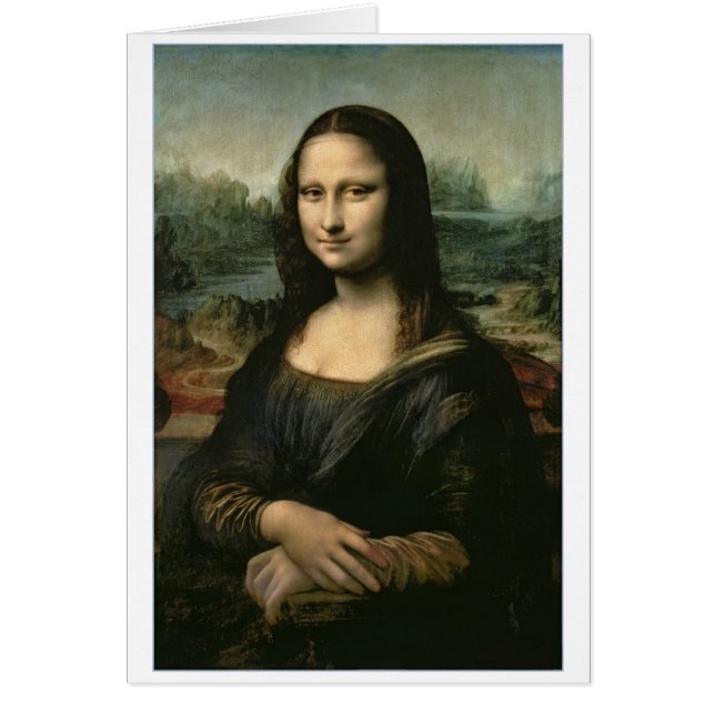 Leonardo Vinci | Mona Lisa, c.1503-6 (Voorkant)