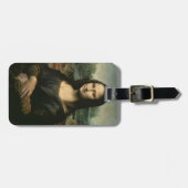 Leonardo Vinci | Mona Lisa, c.1503-6 Bagagelabel (Voorkant horizontaal)