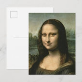 Leonardo Vinci | Mona Lisa, c.1503-6 Briefkaart (Voorkant / Achterkant)