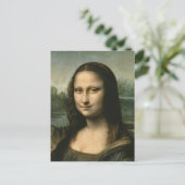 Leonardo Vinci | Mona Lisa, c.1503-6 Briefkaart (Staand voorkant)