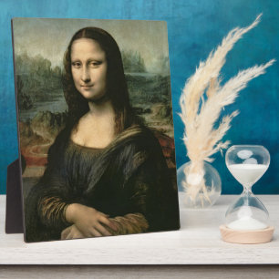Leonardo Vinci Mona Lisa, c.1503-6 Fotoplaat