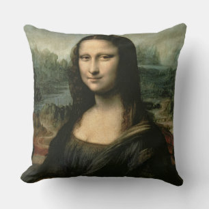 Leonardo Vinci   Mona Lisa, c.1503-6 Kussen