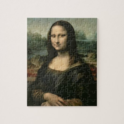 Leonardo Vinci | Mona Lisa, c.1503-6 Legpuzzel (Verticaal)