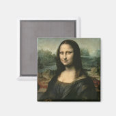 Leonardo Vinci | Mona Lisa, c.1503-6 Magneet (Voorkant / Achterkant)