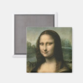 Leonardo Vinci | Mona Lisa, c.1503-6 Magneet (Voorkant / Achterkant)