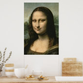 Leonardo Vinci | Mona Lisa, c.1503-6 Poster (Keuken)