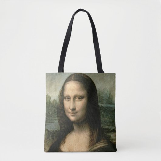 Leonardo Vinci | Mona Lisa, c.1503-6 Tote Bag (Voorkant)