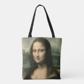 Leonardo Vinci | Mona Lisa, c.1503-6 Tote Bag (Achterkant)