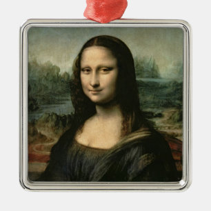 Leonardo Vinci Mona Lisa, ca.1503-6 Metalen Ornament