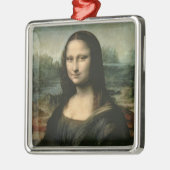 Leonardo Vinci | Mona Lisa, ca.1503-6 Metalen Ornament (Links)