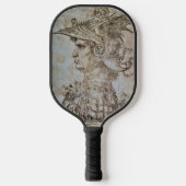Leonardo's geharnaste krijger pickleball paddle (Voorkant)