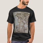 Leonardo's geharnaste krijger t-shirt (Voorkant)