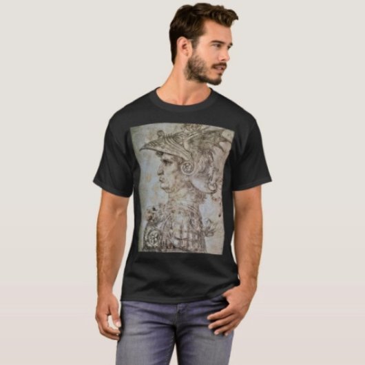Leonardo's geharnaste krijger t-shirt
