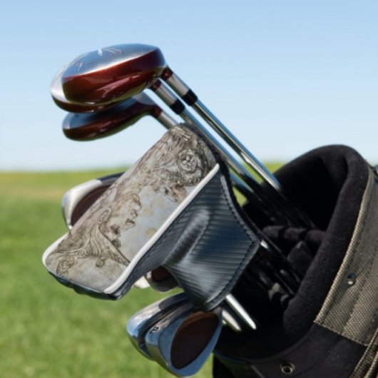 Leonardo's Helm Dragende Krijger Golfheadcover