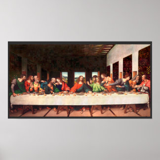 Leonardo's laatste schilderij van de Supper Poster