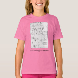 Leonardo's vliegmachine t-shirt