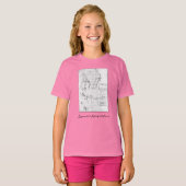 Leonardo's vliegmachine t-shirt (Voorkant volledig)