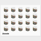Leonberger Art Gifts Ronde Sticker (Vel)